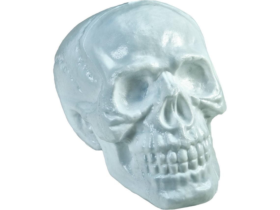 Decoração de Halloween EUROPALMS Skull (31x22x22cm)