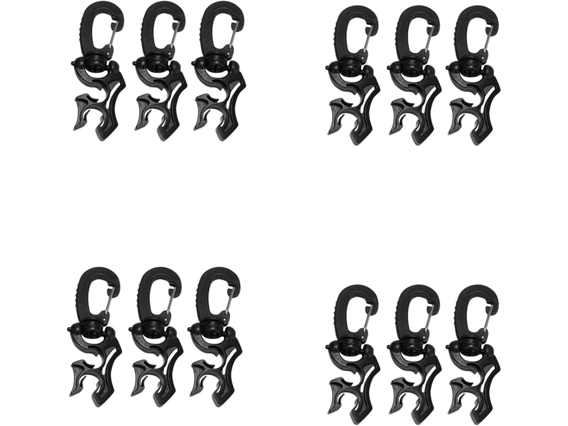 Conjunto de 12 Presilhas para Mangueira SFUSHOS