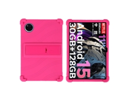 Capa Para Tablet Lurelia, Compatível Com Doogee Tab A9/a9pro De 11". Vermelha, Rosa, Silicone