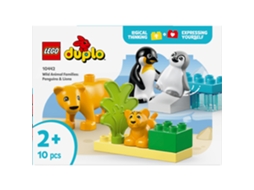 LEGO Duplo: Famílias de Animais Selvagens: Pinguins e Leões - 10442