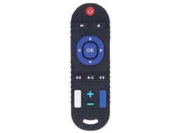 Mali brinquedo Chupeta Controle Remoto Tv Silicone Texturado Botões Multi Simulação Alta