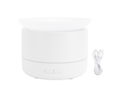 Difusor De Aromaterapia Laxiscreed Com Luz Led De 7 Cores E Umidificador, Ideal Para Ambiente Doméstico