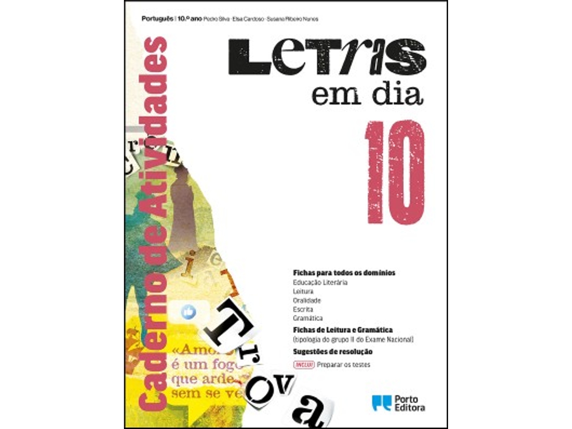 Letras Em Dia 10.º Ano Caderno De Atividades 2026