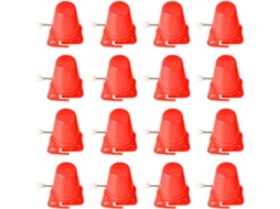 Robô de Brinquedo com Pernas Mecânicas, 80 Peças, Corda, Vermelho SFUSHOS
