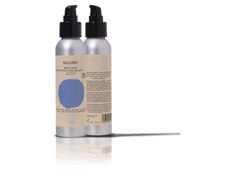 Creme Fluido Solar SPF 50 Crianças 125 ml Eco NUURA