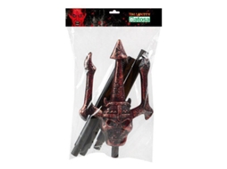 Tridente 117524 Demónio Vermelho Preto 108 Cm