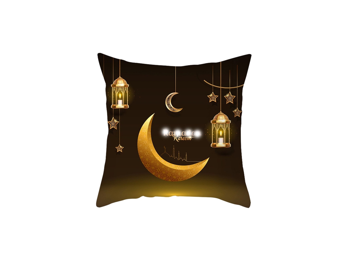 Almofada decorativa Golden Moon, capas elegantes para sala LAXISCREED