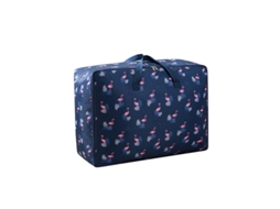 Saco Para Guardar Roupa De Cama, Dobrável, Para Mudanças, Organizador Doméstico Para Edredons, Travesseiros E Cobertores Azul Escuro