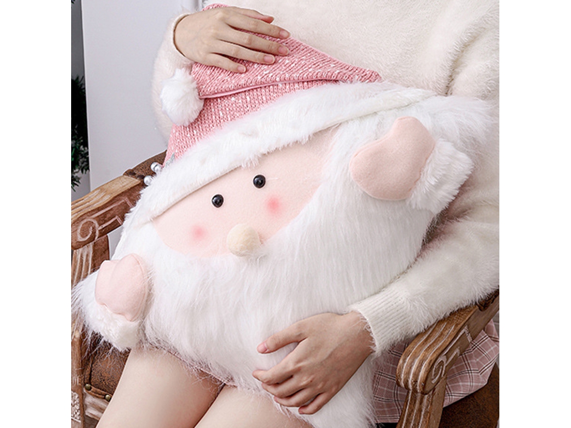 Almofada De Natal (estilo Papai Noel) (boneco De Neve 3d) Eoocoo