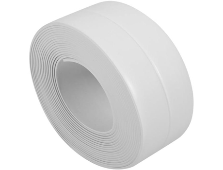 Fita De Vedação, Fita Adesiva Impermeável, Fita De Vedação Adesiva Autoadesiva Para Cozinha Ou Banheiro Riceel (38mm 3.2m Branco)