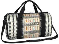 Bolsa Étnica Africana 45x21x23cm Tecido Poliést. S/MARCA