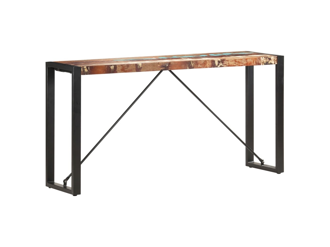 Console Table, Console Tables Vidaxl Marrom Madeira Recuperada (n/a)