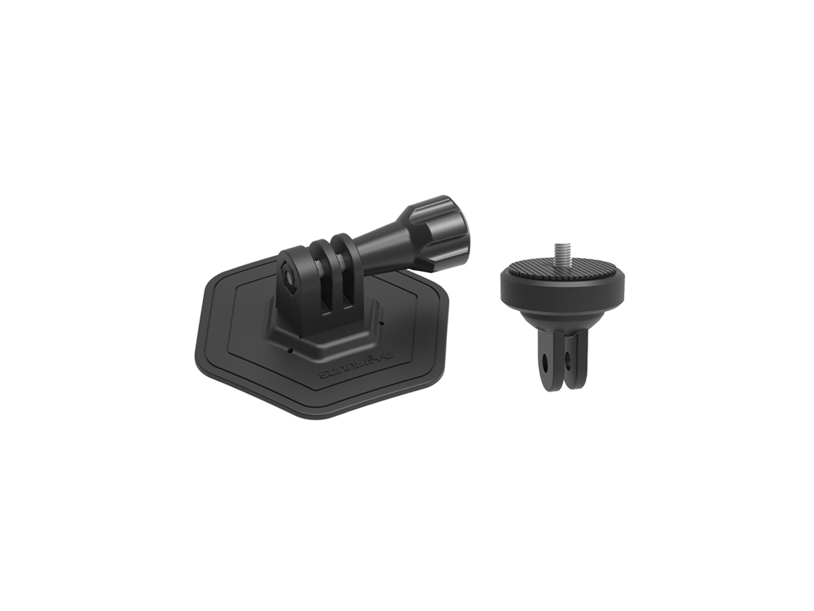 A Base De Montagem Para Action 4/go3 É Uma Base Adesiva Flexível Adequada Para Suportes De Capacete Curvos.