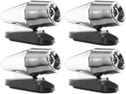 Apitos De Veado Para Carro, 2 Peças, Abs Branco