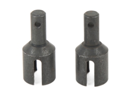 Copa De Saída Diferencial Dianteira E Traseira Universal De Aço Tamanho Padrão Para Carros Rc 1/8 4wd Sledg Preto