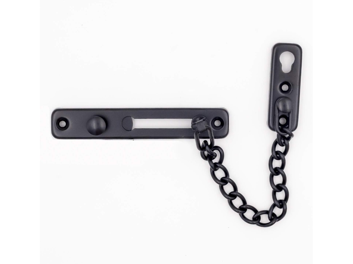 Conjunto De 2 Correntes Segurança Para Portas Em Aço Inoxidável