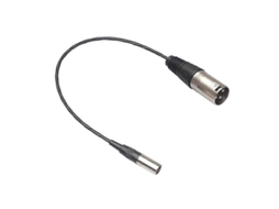 Cabo De Áudio Com Conector Xlr Macho De 3 Pinos Para Conector Xlr Macho De 3 Pinos Para Conector Mini Xlr Macho. Aquaforge