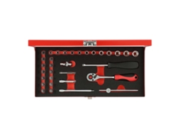 Conjunto de soquetes 1/4, 4 GEDORE RED R49014033 13 mm, 33 peças (3300001)