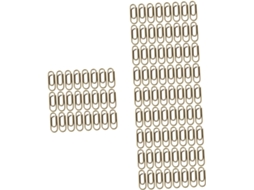 Nuobesty Conjunto Com 4-clips De Papel Vintage, Mini Clips Documentos De Escritório, Clips De Papel Documentos