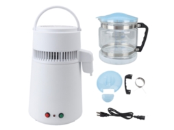 Laxiscreed Máquina Automática De Água Destilada De 4l Com Garrafa De Vidro Para Uso Diário