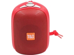 Coluna Bluetooth RITTEREC TG609 (Vermelho - 5 W - Alcance: até 10 m)