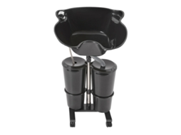 Bacia De Shampoo, Altura Ajustável, Baldes De 10l, Preto