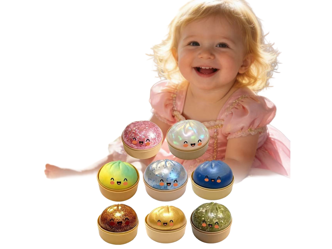 Laxiscreed Brinquedo De Modelar Com Forma De Baozi Fofo E Macio Para Diversão E Alívio Do Stress