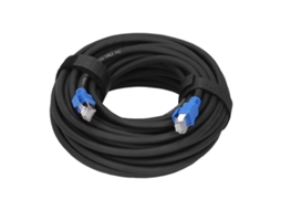 Aetheria cabo Ethernet Cat8 40gbps 2000mhz Rj45 Dourado 12m para Roteadores Redes Adapters