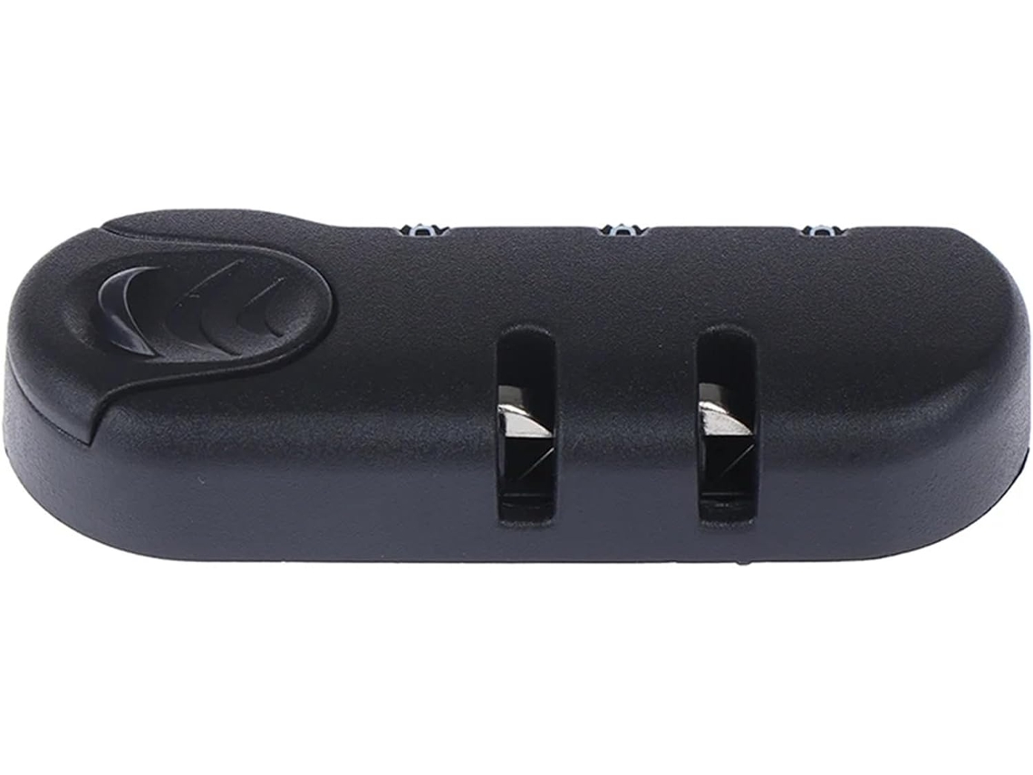 Cadeado De Combinação 3 Dígitos Para Malas E Bolsas Viagem, Preto Com