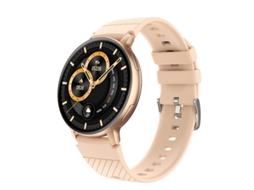 Smart Watch SHAH ARPAN S53 Monitor de Saúde de Chamadas Bluetooth Dourado