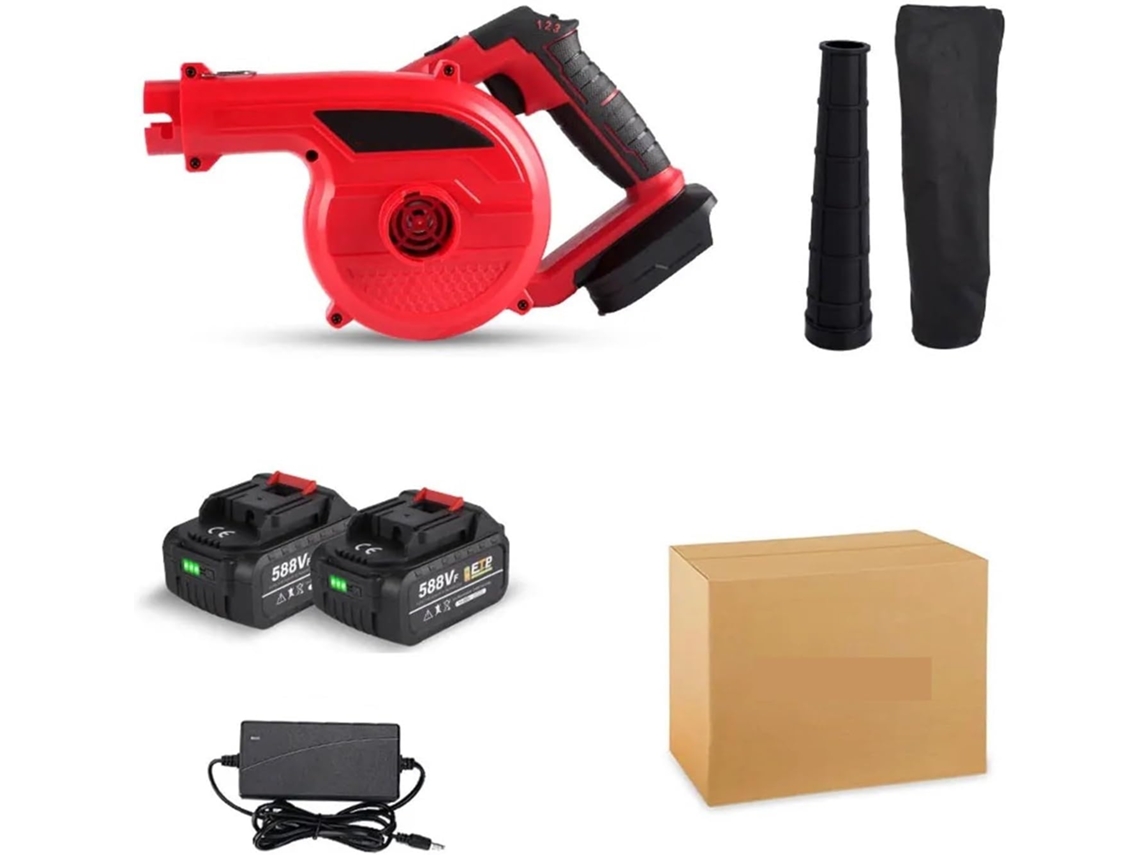 Aspirador de jardim soprador de ar elétrico sem fio 36000 rpm SFUSHOS