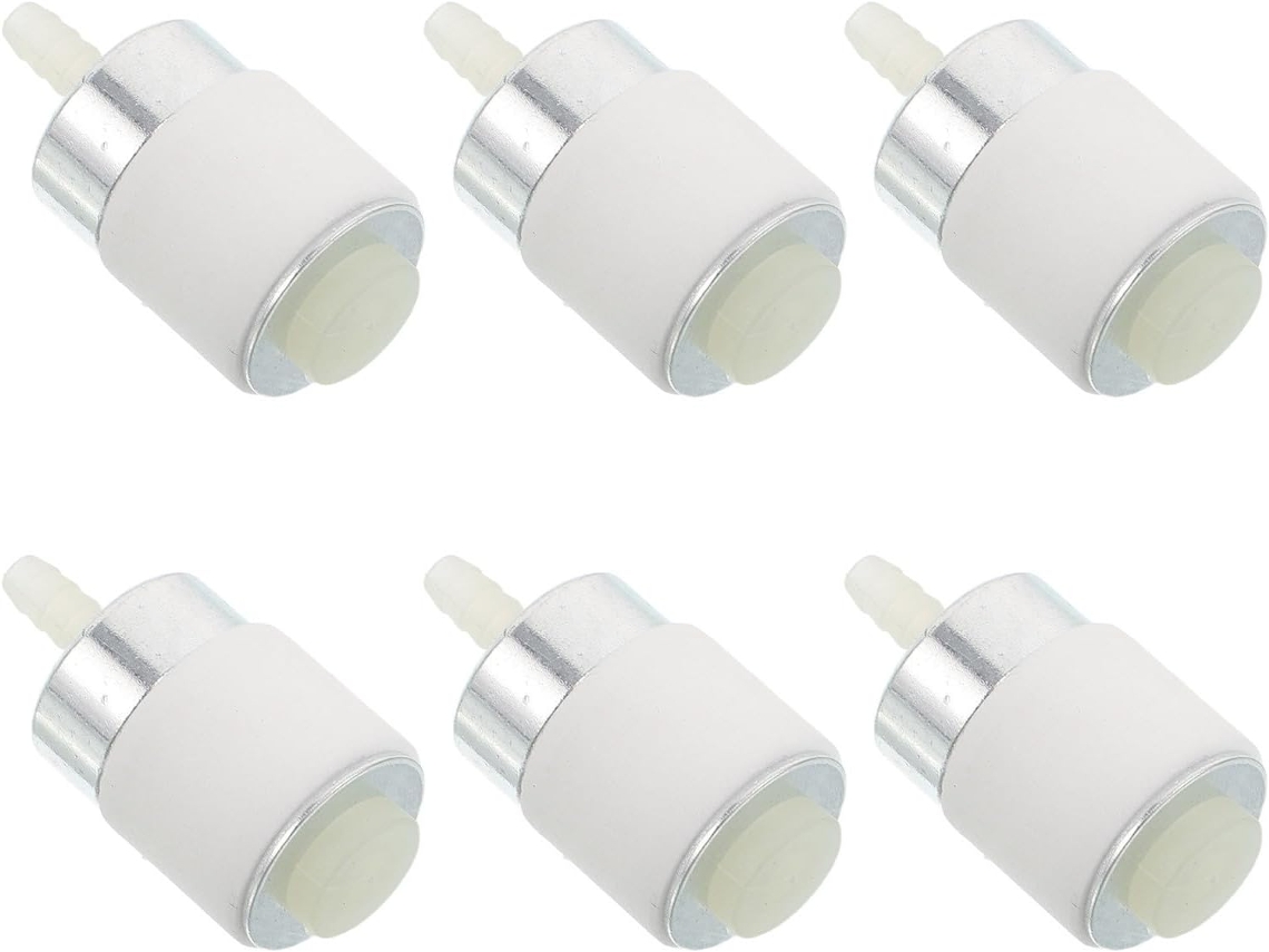 Kit Com 6 Filtros De Combustível De Plástico Anti-entupimento Para Motosserras E