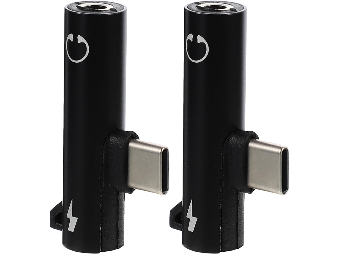 Adaptadores De Carregamento Usb-c Compactos Mikikit, 2 Unidades