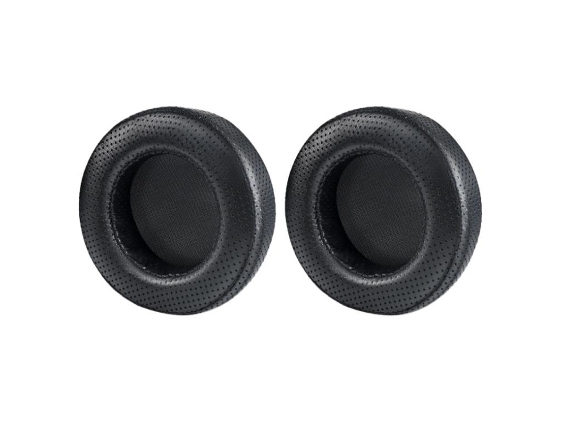 Almofada para auscultadores AKG Q701, espuma macia, pele de carneiro preta, XIAOMOYU