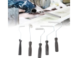 Conjunto De 5 Rolos Laminação Fibra Vidro Com Design Ranhurado,