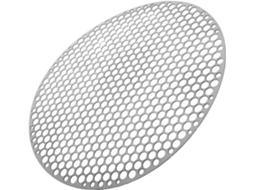 Grelha Redonda Para Churrasco Em Aço Inoxidável Resistente Ao Calor Com Malha Fina, Reutilizável Para Carnes Grelha Redonda Para Churra Gokoco