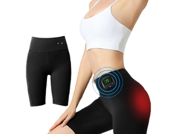 Calcinha de Fitness com Microcorrente Ems para Levantar Nádegas e Emagrecer Pernas, Body de Fitness com Pulso EOOCOO