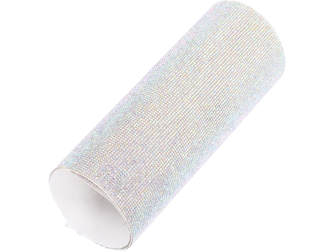 Adesivos decorativos de pedra de vidro com glitter, autoadesivos e resistentes à degradação, para decoração de artesanato.