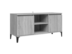 Tv Cabinet, Tv Cabinets Vidaxl Cinzeto Madeira Processada (n/a)
