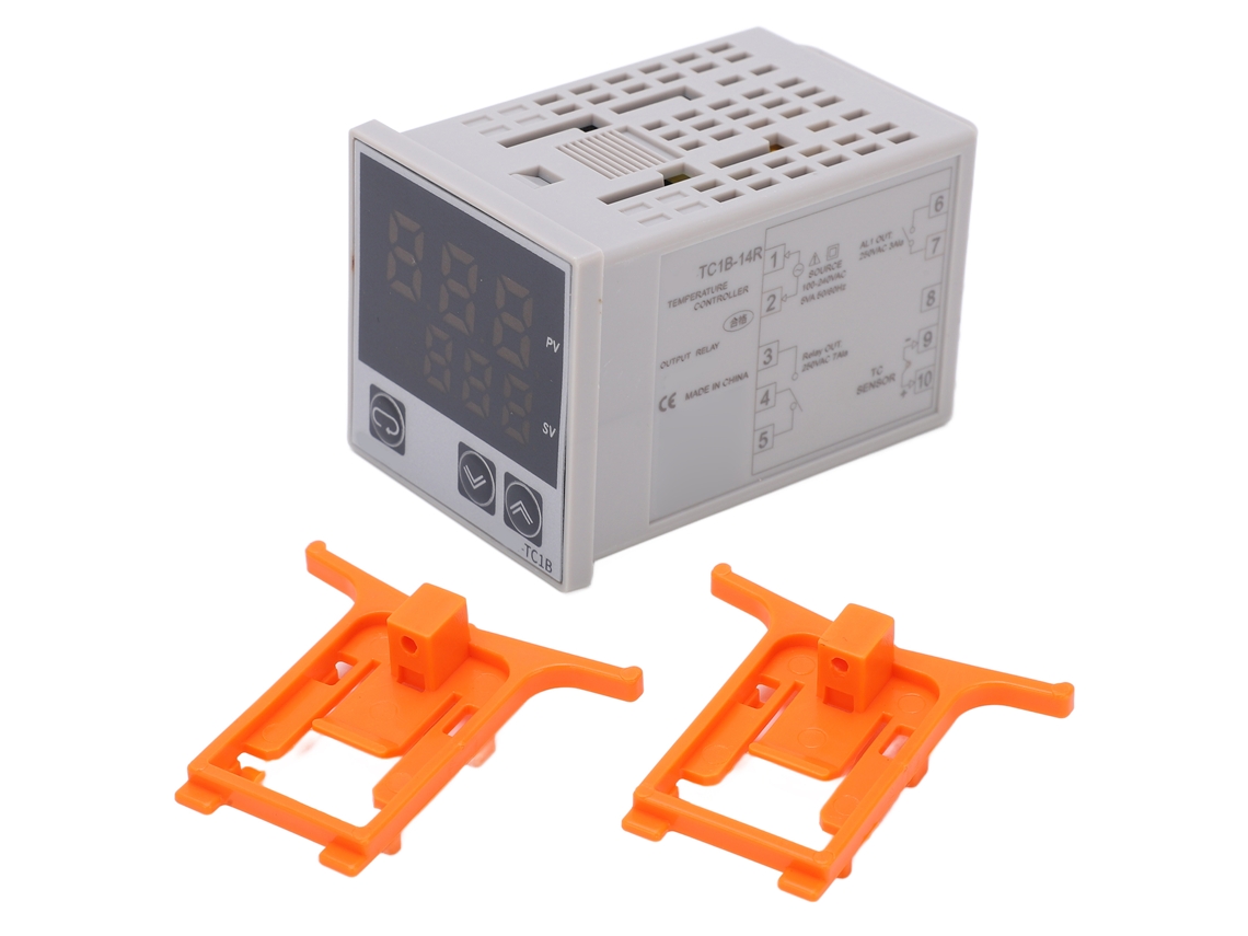 Controlador De Temperatura Digital Pid De Alta Precisão Com Duas Saídas Bem-tc1b-14r