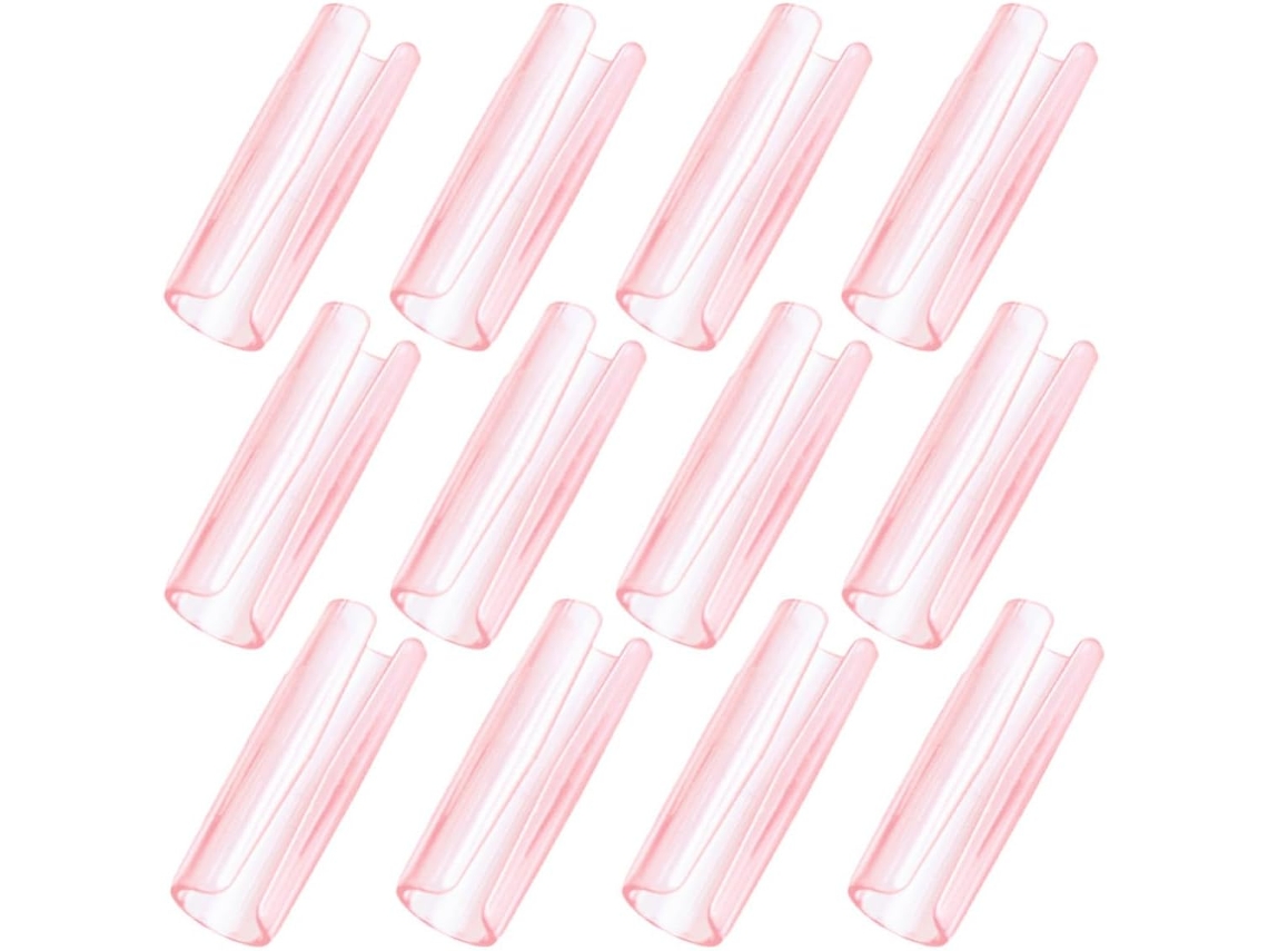 Toddmomy Conjunto De 12-prendedores Lençol Rosa, Em Abs, Resistentes À Deformação E Fáceis De Usar Para Colchões