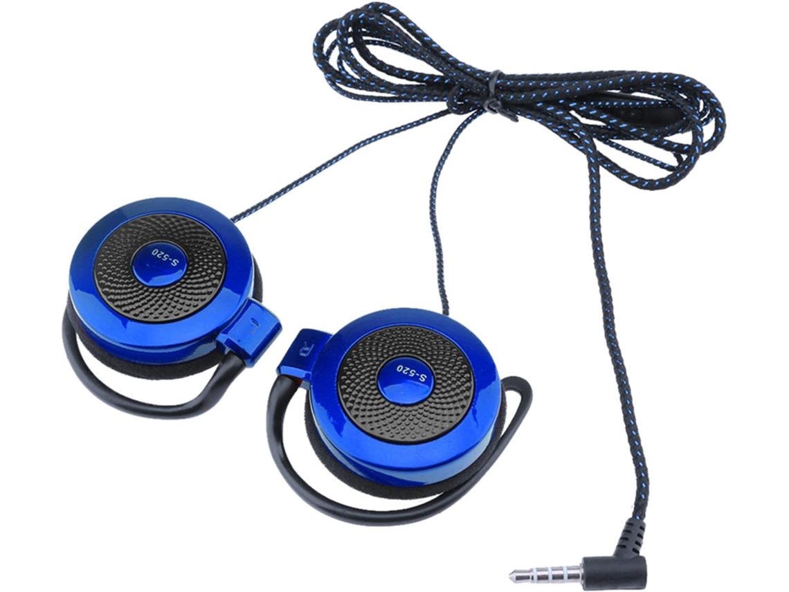 Fones De Ouvido Com Fio E Clipe Orelha Gancho 3, 5mm S 520