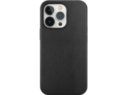 Capa JUST IN CASE  Ecopelle  iPhone 16 (Preto)