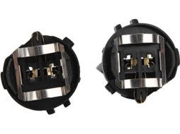 Conjunto De Dois Soquetes Para Lâmpadas Traseiras H7, Adaptador De Montagem Para Luzes Traseiras Carro, Acessório De