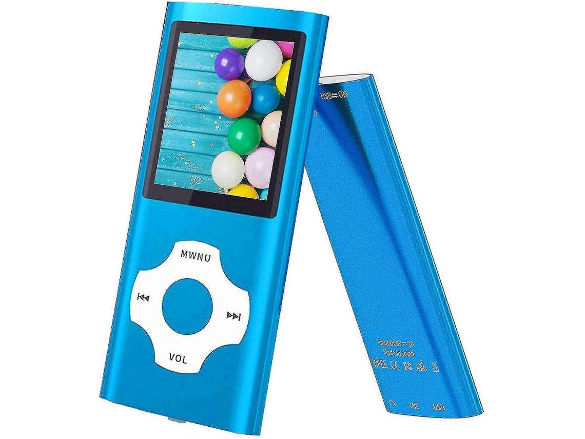 Mp3 Player / Mp4 Player, Mp3 Music Player Com Cartão De Memória Sd De 64 Gb/32 Gb/16 Gb Slim Classic Digital Lcd 1,82 Perfeito Brilvibera