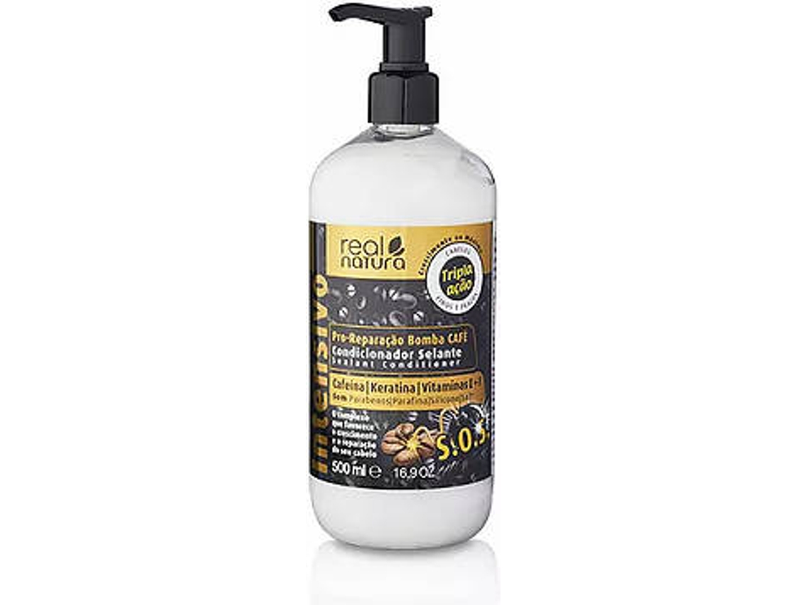Condicionador REAL NATURA Int Pro Reparacao Bomba Cafe (500ml)