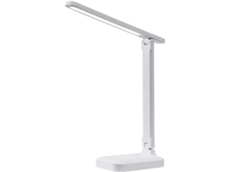 Luminária De Mesa Led Universal. Oferece Três Tipos De Luz Fria, Neutra E Quente. Zeuxo
