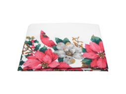 Toalha De Mesa Imperméável Laxiscreed Natal 150x213cm Para Festas, Decoração E Proteção Em Casa