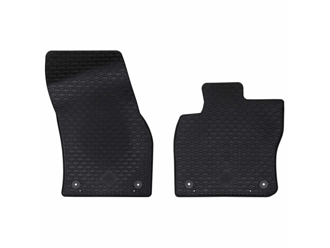 Vidaxl Tapete De Carro 2 Unid. Adequado Para Vw Caddy 2020- Borracha