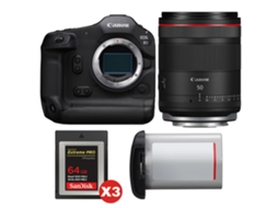 Eos R1 + Rf 50mm F/1.4 L Vcm + 3 Sandisk 64gb Extreme Pro Cfexpress Type B + Canon Lp e19 + Ebook “20 Dicas para Fotos Que Impressionam” CANON